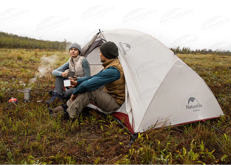 Cheap Goat Tents  Star River 2 Camping Tent 2 Person 4 Seasons 1.8kg Double Layer Rainproof Tent Outdoor Camping Tourist Tent Tents 